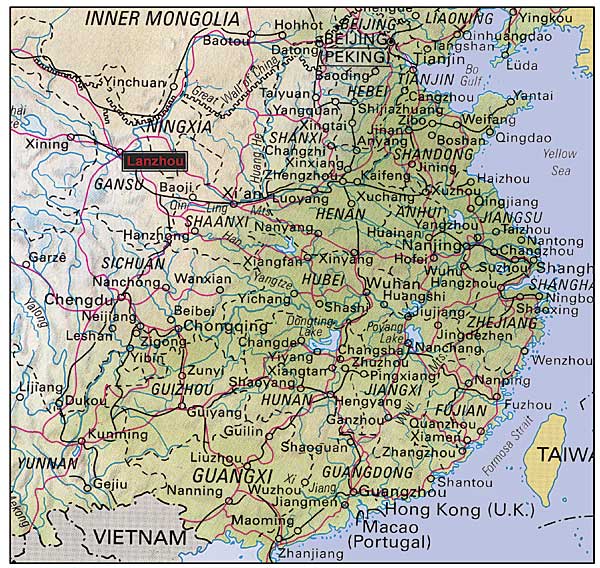 Map of China